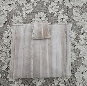 Genuine Eelskin Vintage Bifold Wallet, Garys of California